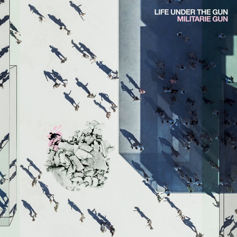 Life Under The Gun - 2023 US Concord label Translucent Cobalt Vinyl 12-track LP