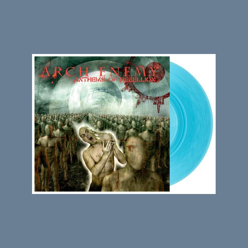 Anthems Of Rebellion - 2023 European Century Media label Transparent Blue 13-track LP Reissue