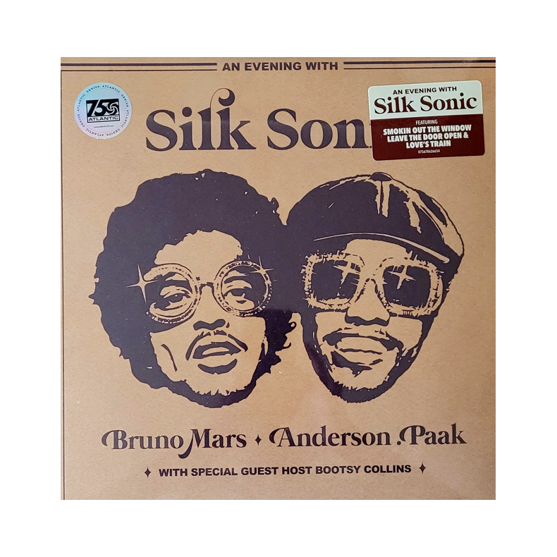 An Evening With Silk Sonic - 2023 European Warner label 10-track LP Reissue