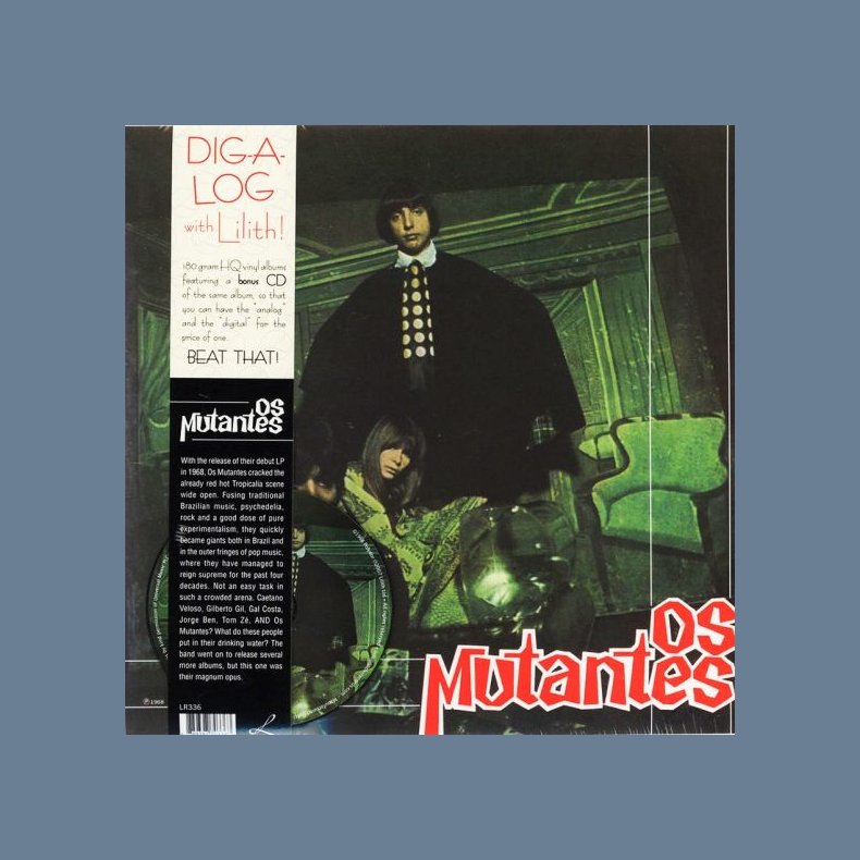 Os Mutantes - 2007 European Lilith Label 11-track LP+CD Reissue