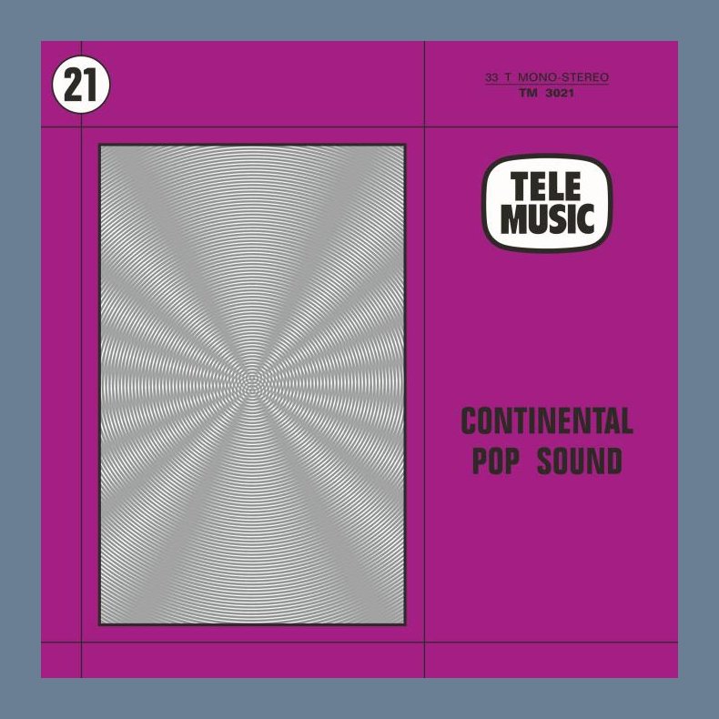 Continental Pop Sound - 2023 UK Be With Records Label 16-track LP Reissue