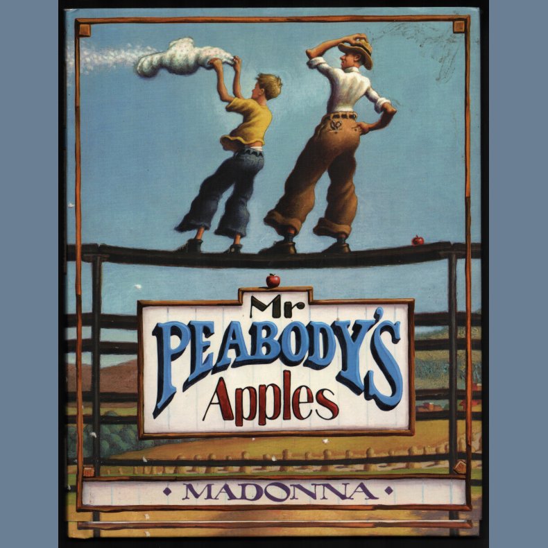 Mr. Peabody's Apples - 2003 UK Puffin company 1st Edition 34-page book - Incl. Dustjacket