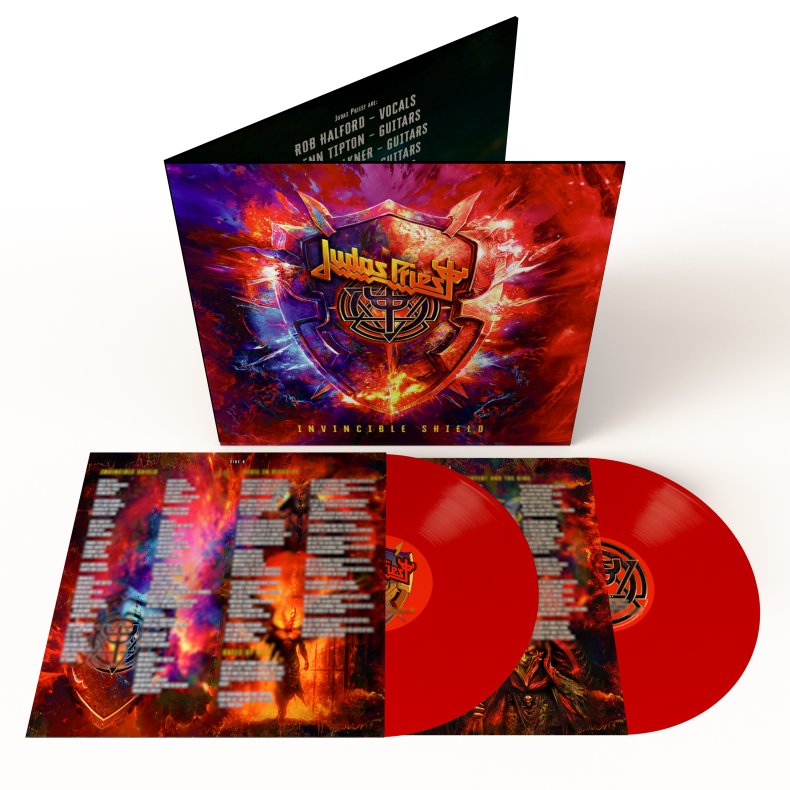 Invincible Shield - 2024 European Columbia Label Red Vinyl 11-track 2LP Set 