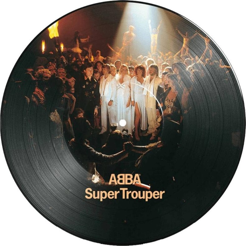 Super Trouper - 2022 European Polar Label Picture Disc 10-track LP Reissue