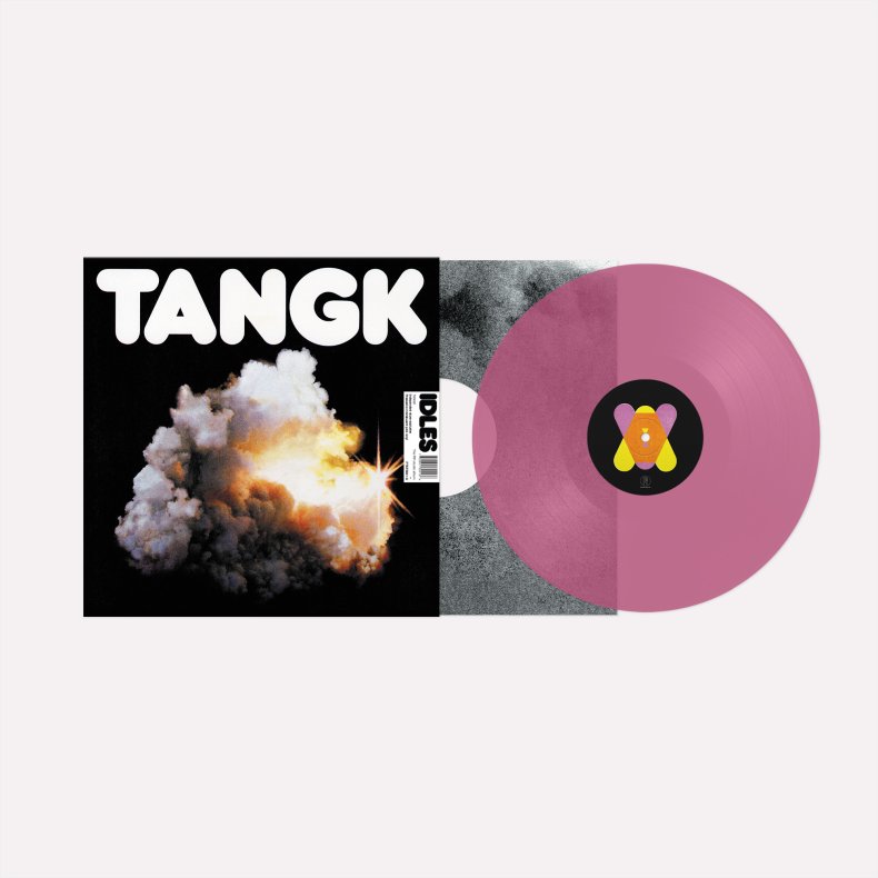 TANGK - 2024 US Partisan label Transparent Pink Vinyl 11-track 