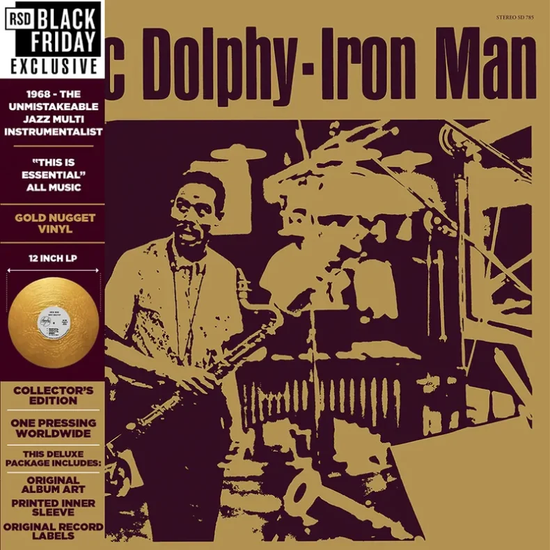 Iron Man - 2023 US Culture Factory Label Gold Nugget Vinyl 5-track LP Reissue - Black Friday 2023