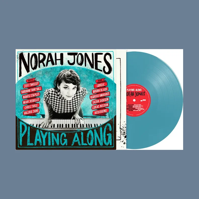 Playing Along - 2023 European Blue Note Label Sea Blue Vinyl 12-track LP - Black Friday 2023 