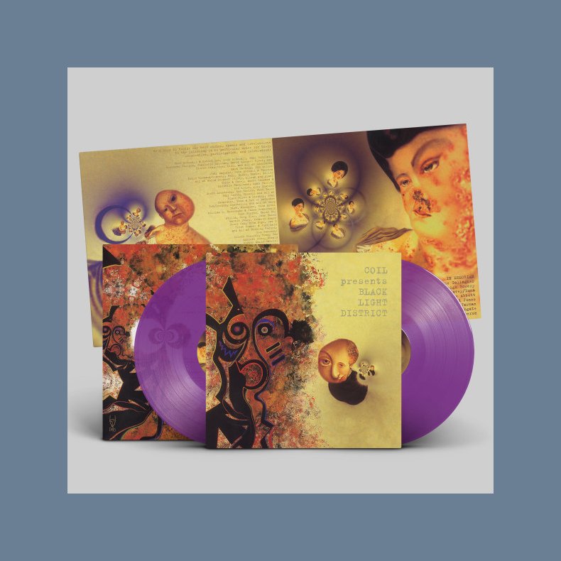 Present Black Light District - 2023 US Dais Label Purple Clear Vinyl 12-track 2LP set Reissue