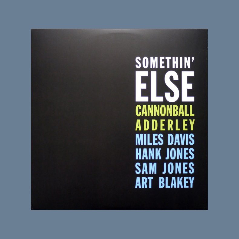  Somethin' Else - 2015 European DOL Label Blue Vinyl 6-track LP Reissue