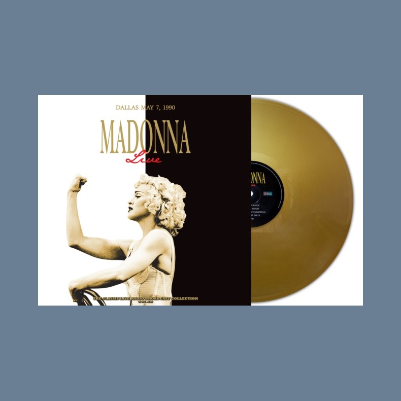 Live - 2022 European Second Records Label Gold Vinyl 15-track 2LP Set