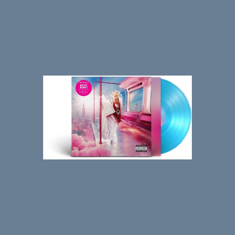 Pink Friday 2 - 2023 European Universal Blue Vinyl 10-track Label LP