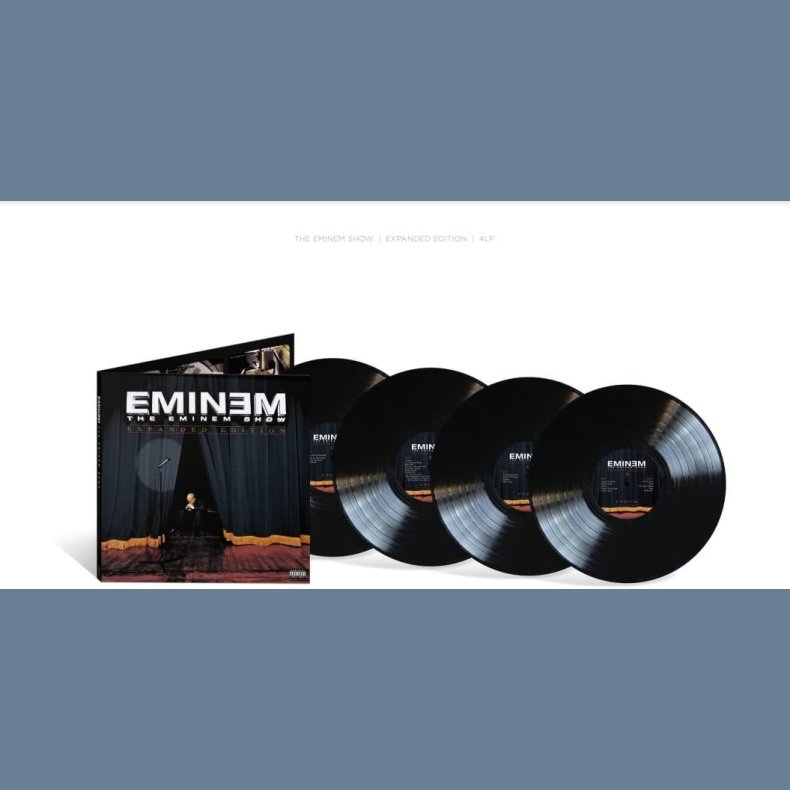 The Eminem Show - 2023 European Aftermath Label 20th Anniversary Expanded 38-track 4LP Reissue