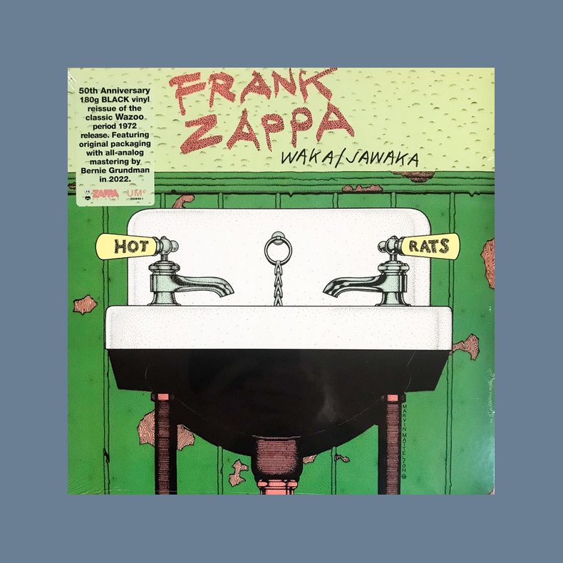  Waka / Jawaka - 2022 European Zappa Records Label 4-track LP Reissue