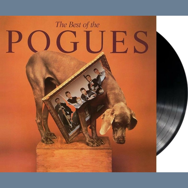 The Best Of The Pogues - 2018 European Pogue Mahone label 14-track LP Reissue