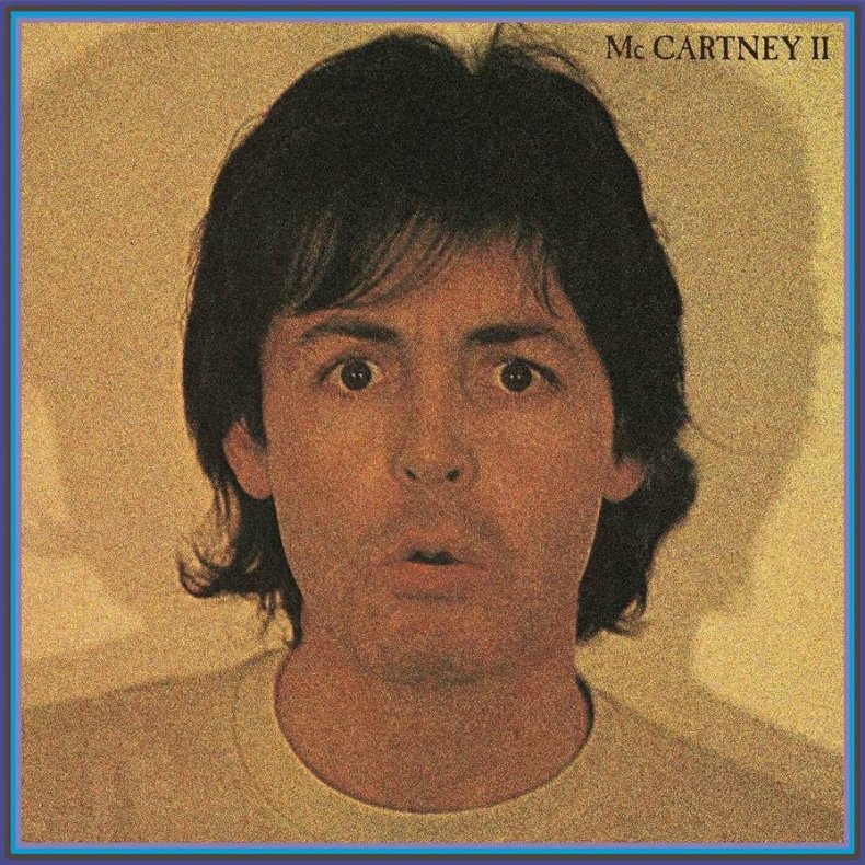 McCartney II - 2017 European Capitol label 11-track LP Reissue