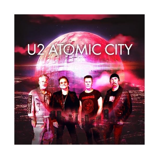 Atomic City - 2023 European Island label Photoluminescent Transparent 1-track 7"