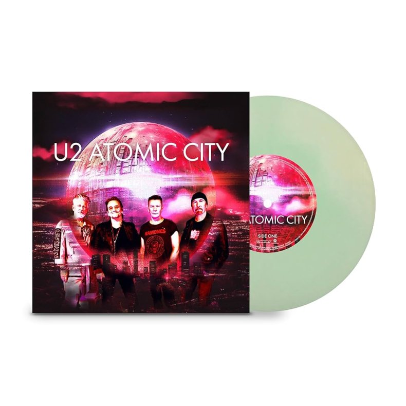 Atomic City - 2023 European Island label Photoluminescent Transparent 1-track 7"