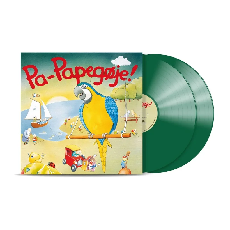 Pa-Papegje! - 2024 Danish Sony label Green Vinyl 20-track 2LP set