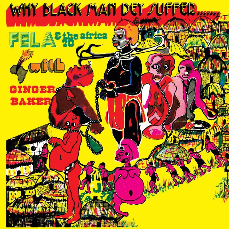 Why Black Men They Suffer - 2024 US Knitting Factory Records Label Yellow Vinyl 2-track LP Reissue