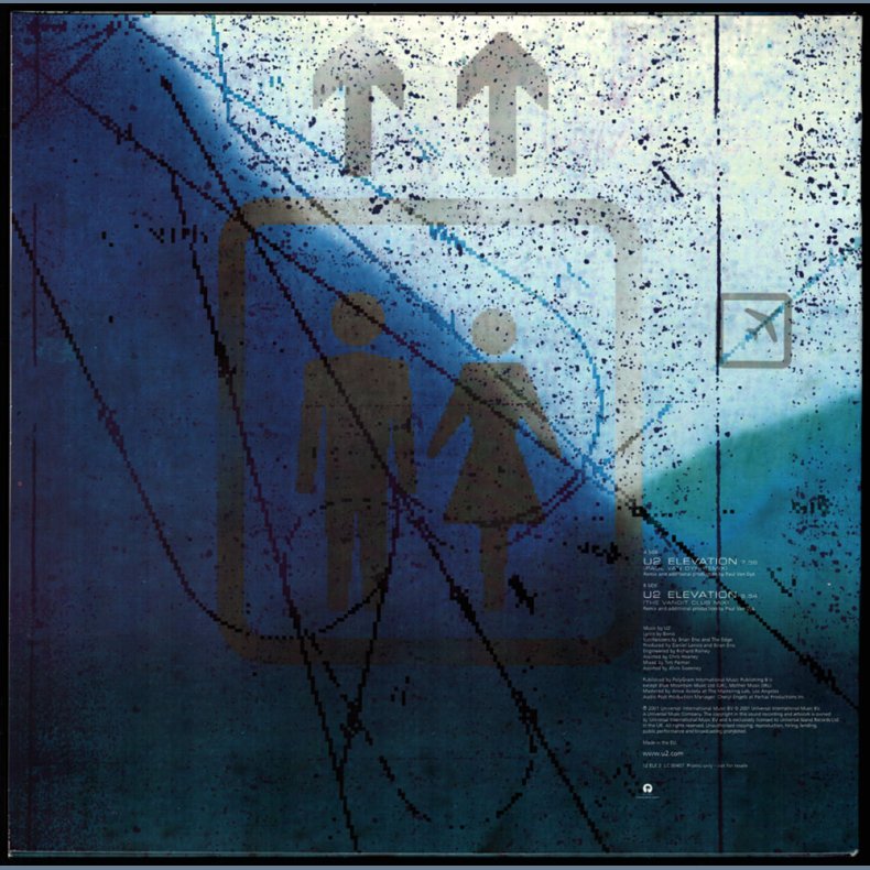 Elevation - Paul Van Dyk Remixes - 2001 UK Universal Records 2-track promotional issue 12"