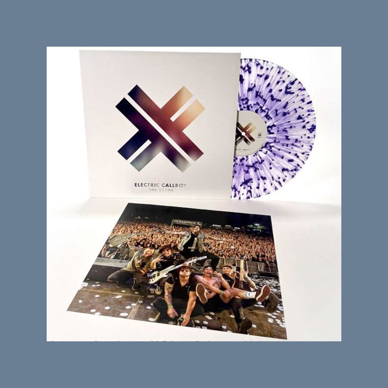 The Scene - 2023 European Sony Records Label Clear/Purple Splatter 13-track LP Reissue