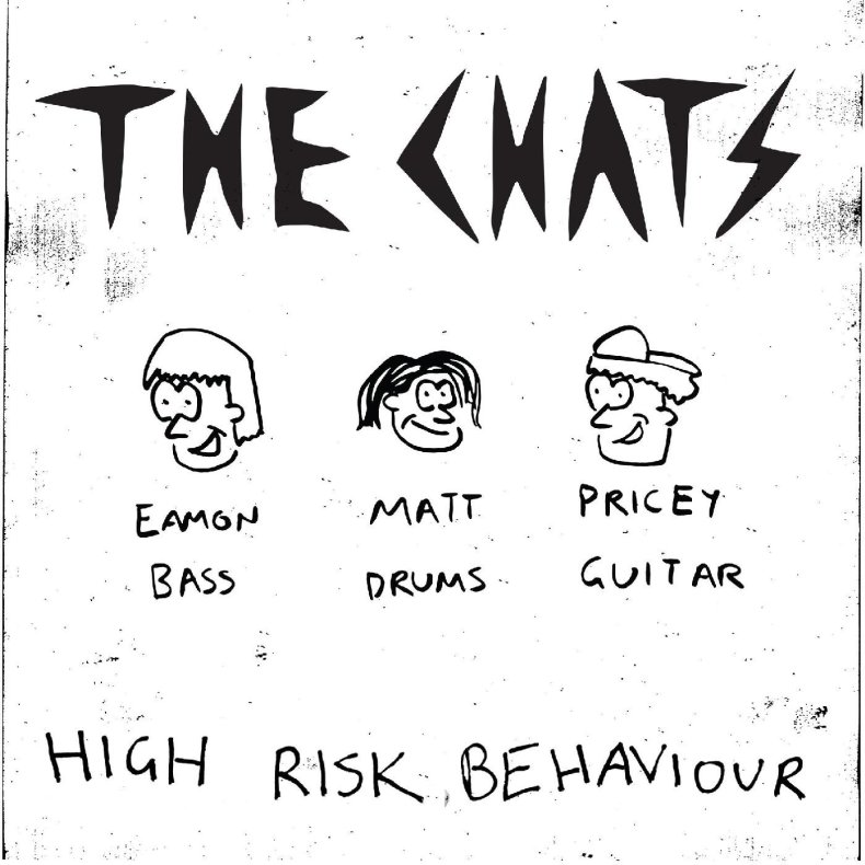 High Risk Behaviour - 2024 UK Bargain Bin Records Transparent Vinyl 14-track LP