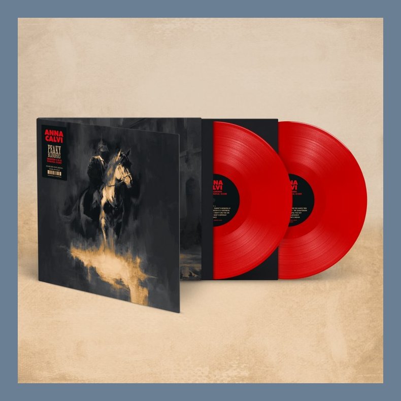 Peaky Blinders Season 5 &amp; 6 - 2024 UK Domino Label Red Vinyl 39-track 2LP Set