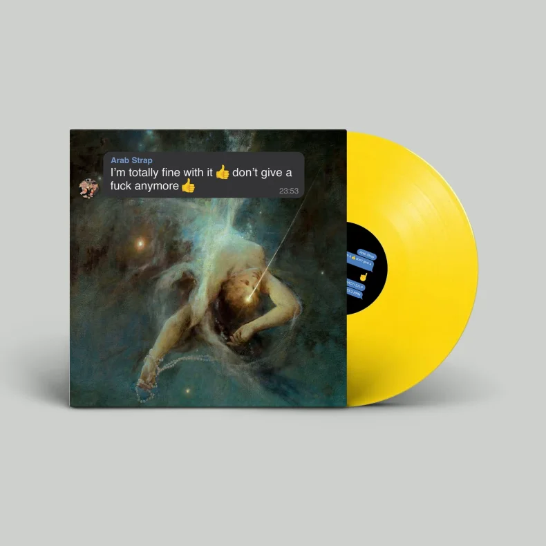 I'm totally fine with it &#128077; don't give a fuck anymore &#128077; - 2024 Rock Action label Yellow 12-track LP