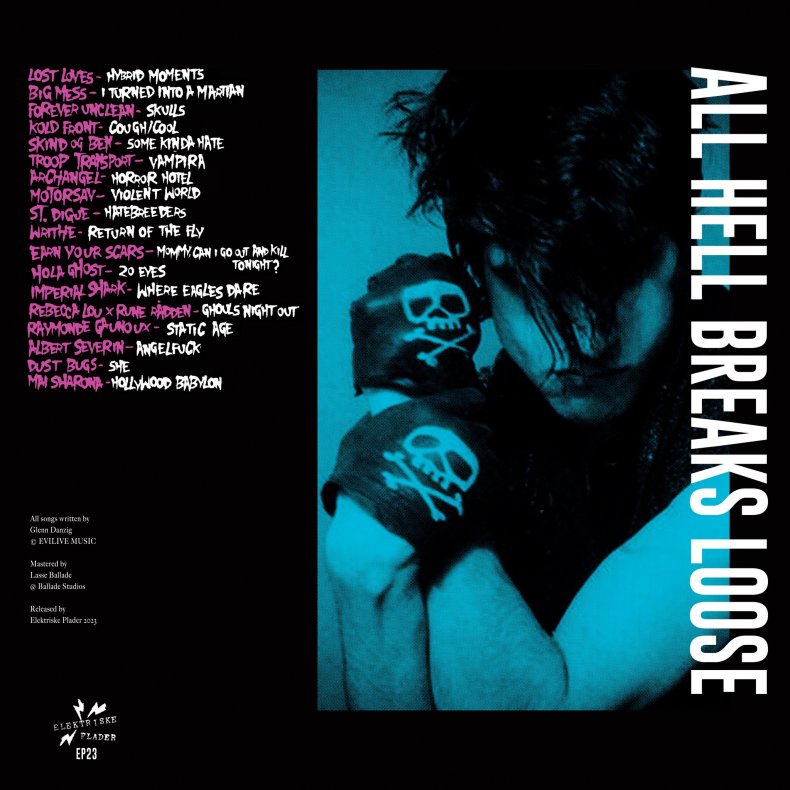 All Hell Breaks Loose - 2024 Danish Elektriske Plader Records Label 15-track LP