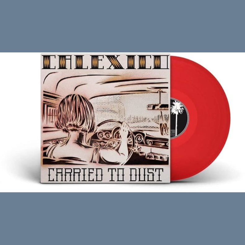 Carried To Dust - 2022 European City Slang label Red Translucent vinyl 15-track LP Reissue