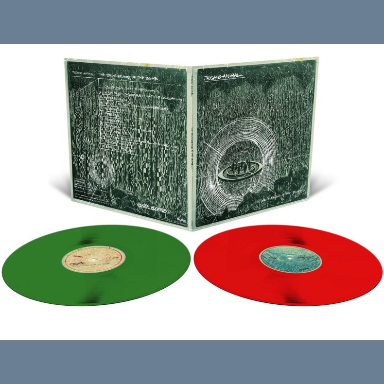 The Brotherhood of the Bomb - 2024 US Relapse Records label Green/Red vinyl 12-track 2LP Reissue