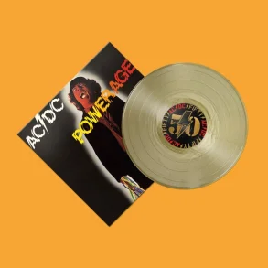 Powerage - 2024 European Columbia Label Gold Metallic Vinyl 9-track LP Reissue 