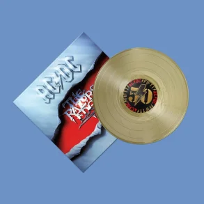 The Razors Edge - 2024 European Columbia Label Gold Metallic Vinyl 12-track LP Reissue