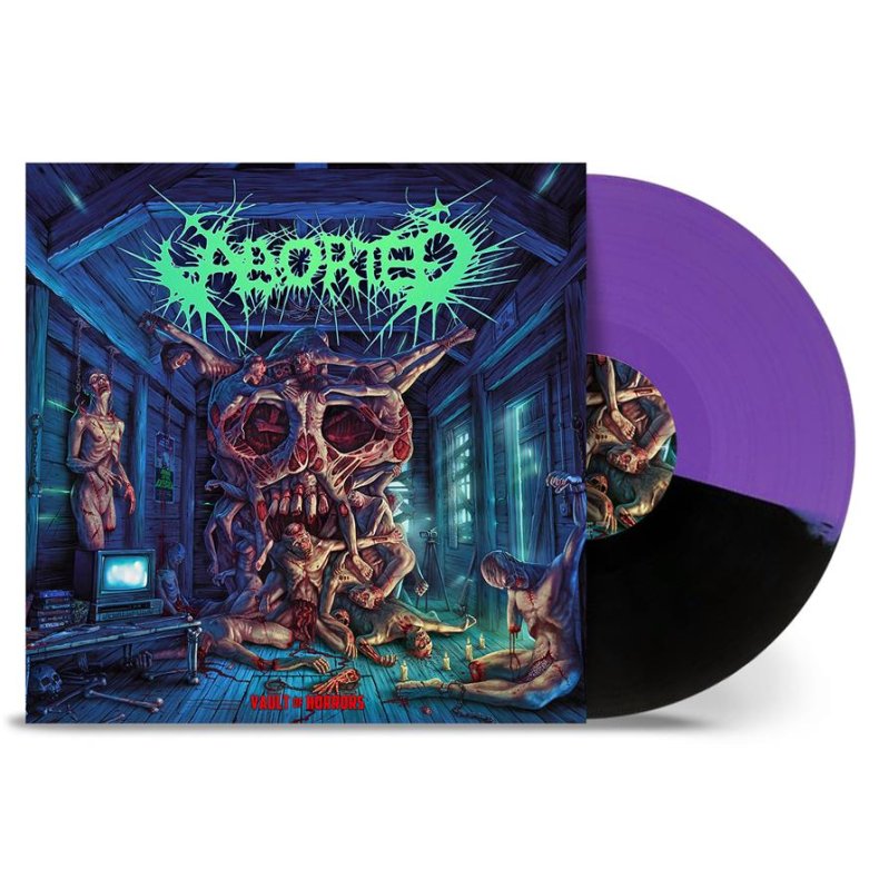 Vault Of Horrors - 2024 European Nuclear Blast label purple/black 10-track LP 