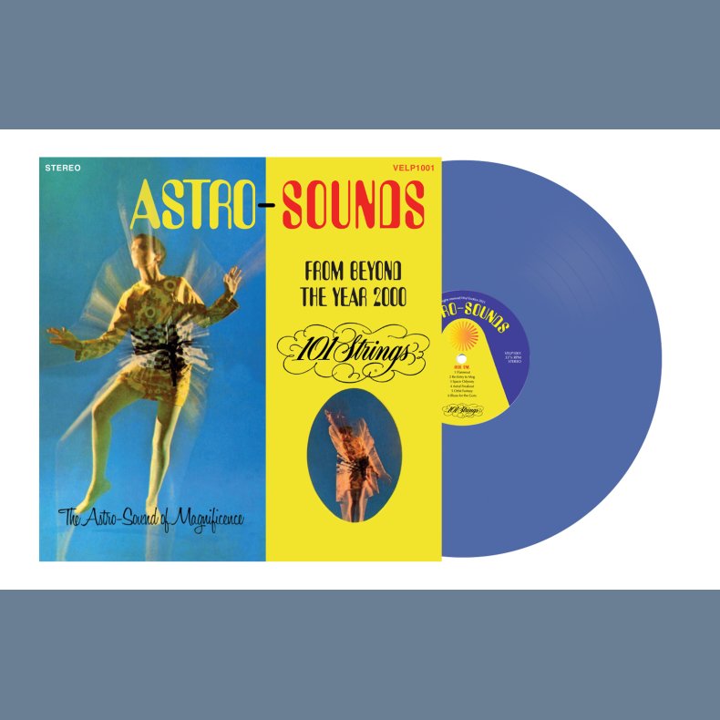 Astro-Sounds From Beyond the Year 2000 - 2024 Vinyl Exotica label Blue Vinyl 10-track LP - RSD2024