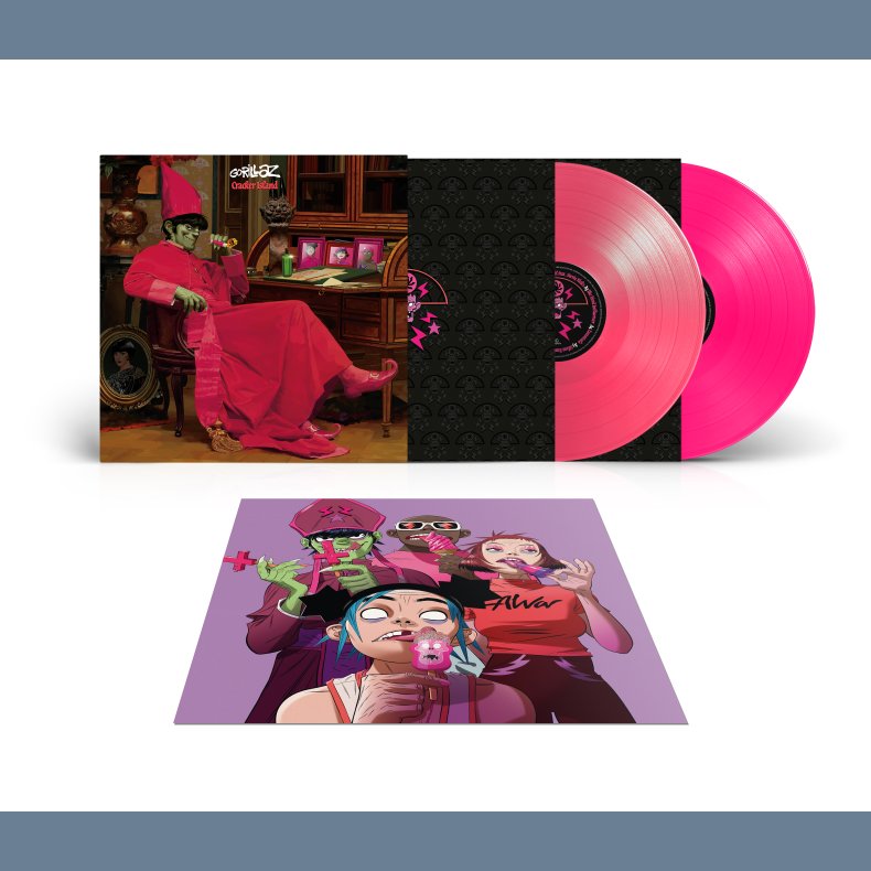 Cracker Island (Deluxe Edition) - 2024 Parlophone label Pink/Magenta vinyl 16-track 2LP - RSD2024