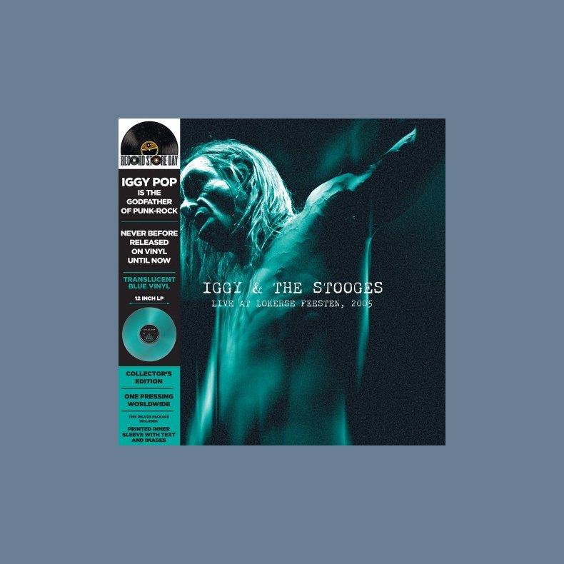 Live At Lokerse Feesten 2005 - 2024 US Culture Factory label Turquoise vinyl 13-track LP - RSD2024
