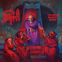 Scream Bloody Gore - 2024 US Relapse label Splatter vinyl 12-track LP Reissue