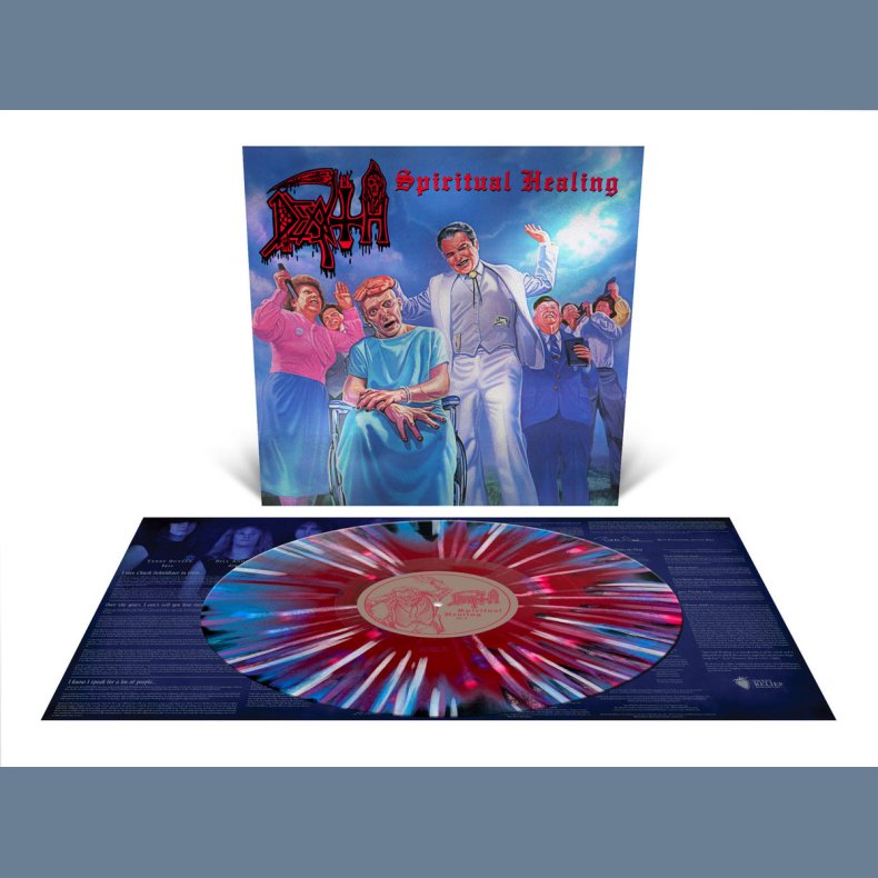 Spiritual Healing - 2024 US Relapse label Splatter vinyl 8-track LP Reissue