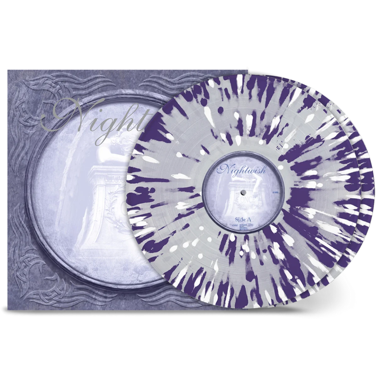 Once . 2024 European Nuclear Blast label white/purple splatter 2LP set