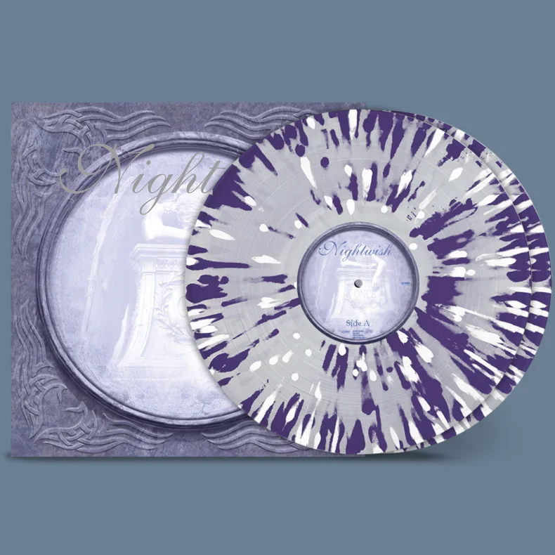 Once - 2024 European Nuclear Blast label white/purple splatter 2LP set Reissue