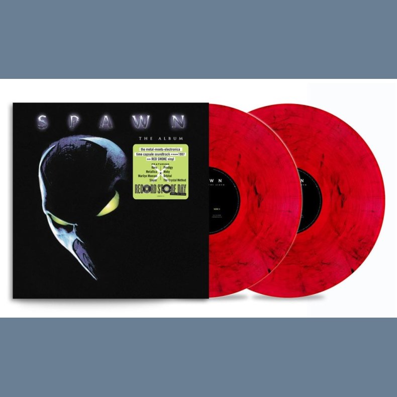 Spawn: The Album - 2024 European Immortal label Red Smoke vinyl 14-track 2LP - RSD2024