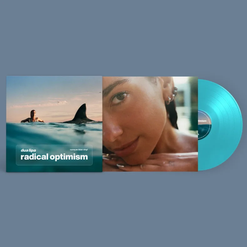 Radical Optimism - 2024 European Warner label curacao blue 11-track LP 