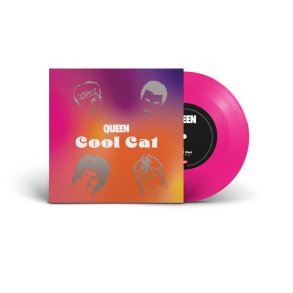 Cool Cat - 2024 EU Queen Productions label Pink vinyl 2-track 7