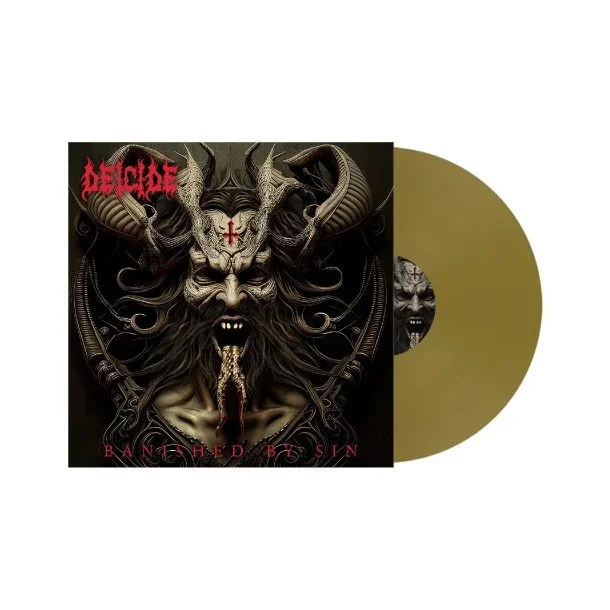 Banished By Sin - 2024 Reigning Phoenix label indie opaque gold 12-track LP 