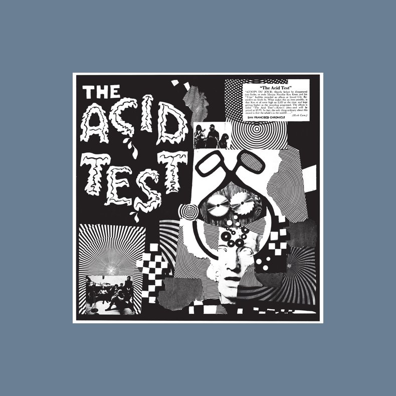 The Acid Test - 2020 US Jackpot Label Blue Vinyl 10-track LP Reissue