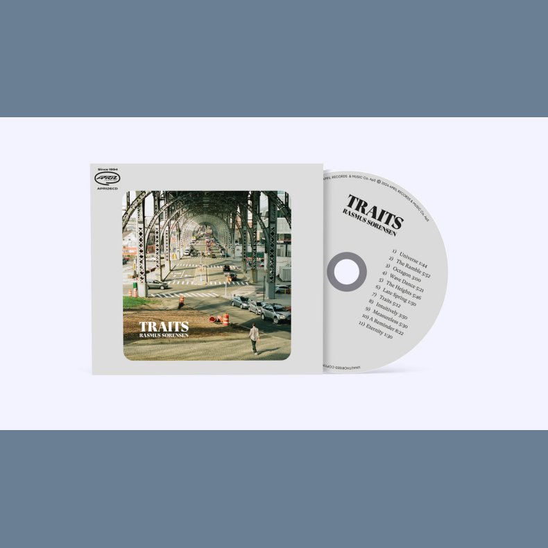 Traits - 2024 Danish April label 11-track CD 