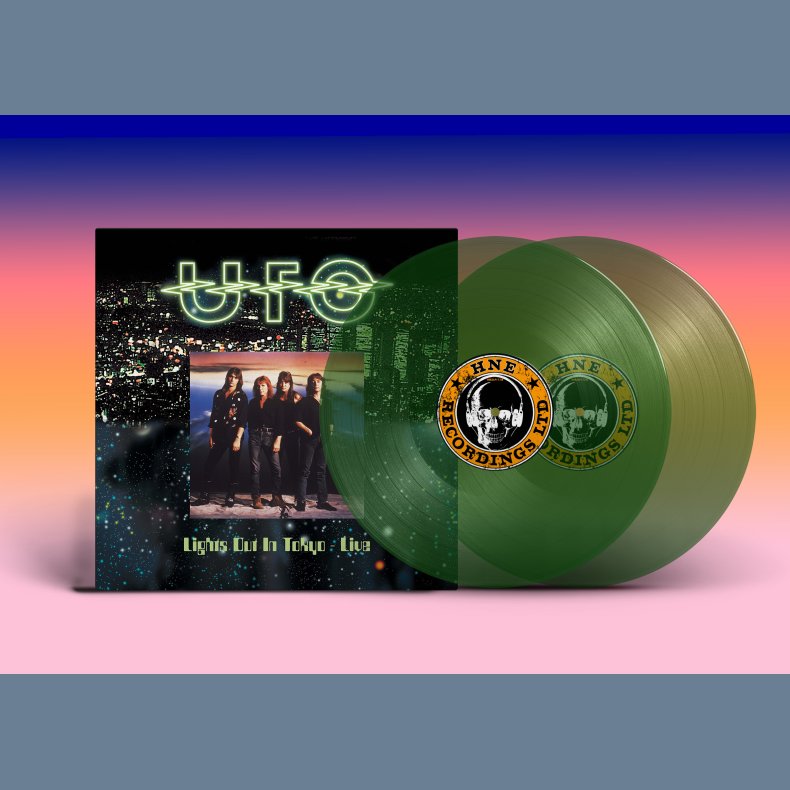 Lights Out In Tokyo: Live - 2024 HNE label Green Vinyl 14-track 2LP - RSD2024