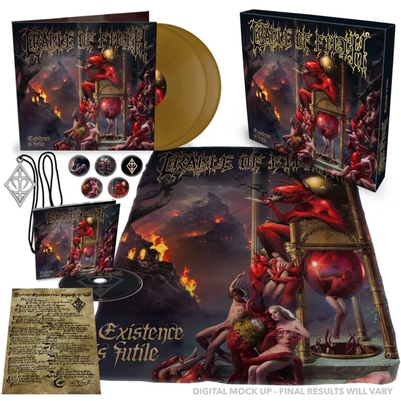 Existence Is Futile - 2021 European Nuclear Blast label 28-track 2LP+CD Box