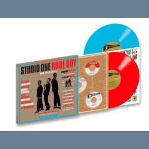 Studio One Rude Boy - 2024 UK Soul Jazz Records label Red/Cyan vinyl 18-track 2LP - RSD2024
